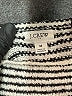 J.Crew Factory Store Stripes White Pullover Sweater Size M - photo 7