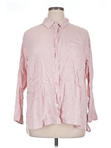J.Jill 3/4 Sleeve Button-Down Shirt (view 1)
