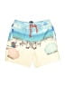 Sovereign Code 100% Polyester Graphic Blue Board Shorts Size 6 - photo 1