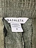 Athleta 100% Linen Chevron-herringbone Green Cargo Shorts Size 8 - photo 3