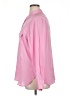 J.Crew 100% Silk Color Block Pink Long Sleeve Silk Top Size 16 - photo 5