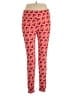 Lularoe Print Red Casual Pants Size 1X (Tall & Curvy) - photo 1