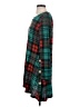 iGenJun Plaid Green Casual Dress Size S - photo 5