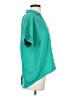 J.Jill Color Block Teal Short Sleeve Blouse Size XS - photo 4