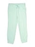 Athletic Works Solid Green Teal Sweatpants Size 7 - 8 - photo 1