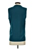 T Tahari Teal Sleeveless Blouse Size S - photo 2