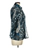 Studio 1940 100% Polyester Paisley Blue 3/4 Sleeve Blouse Size L - photo 4
