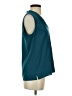 T Tahari Teal Sleeveless Blouse Size S - photo 4