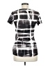 Nike Plaid Silver Short Sleeve T-Shirt Size M - photo 2