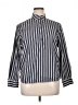 J.Crew 100% Cotton Stripes Blue Long Sleeve Button-Down Shirt Size 14 - photo 1