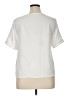 Shein 100% Polyester White Short Sleeve Blouse Size XL - photo 2