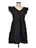 GOODTHREADS Hearts Black Casual Dress Size S - photo 1