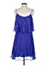 Halston Heritage Blue Cocktail Dress Size 0 - photo 2