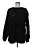 Rafaella Stars Black Pullover Sweater Size M - photo 1
