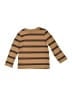 Cat & Jack Stripes Brown Long Sleeve Henley Size 4T - photo 1