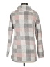 Tribal Plaid Gray Turtleneck Sweater Size M - photo 2