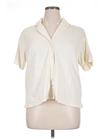 Eileen Fisher Short Sleeve Blouse (view 1)