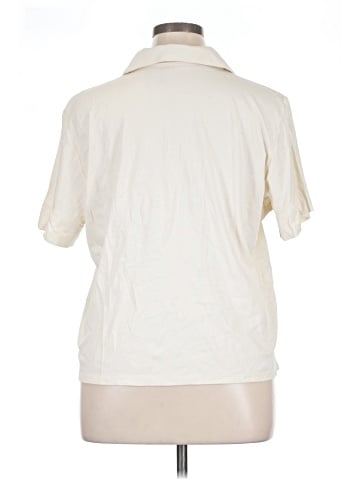 Eileen Fisher Short Sleeve Blouse (view 2)
