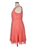Trixxi 100% Polyester Hearts Orange Cocktail Dress Size 14W - photo 5