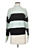 Ann Taylor Stripes Green Turtleneck Sweater Size S - photo 1