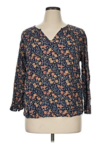 Old Navy 3/4 Sleeve Blouse (view 1)