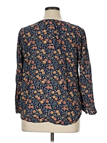 Old Navy 3/4 Sleeve Blouse (view 2)