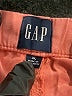 Gap 100% Lyocell Solid Orange Shorts Size XL - photo 3