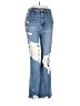 Risen Hearts Blue Jeans Size 7 - photo 1