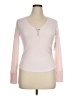 Pink Republic Pink Long Sleeve Henley Size XL - photo 1