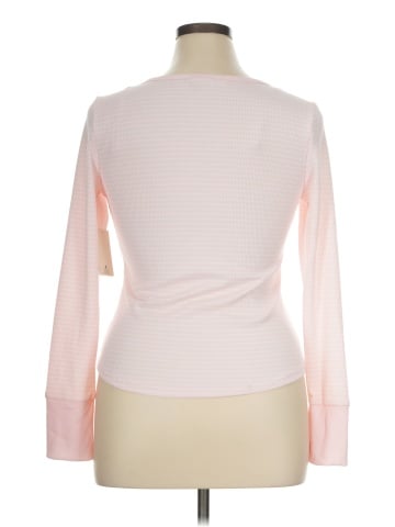 Pink Republic Long Sleeve Henley (view 2)