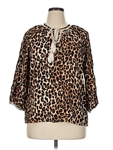 Vivilli 3/4 Sleeve Blouse (view 1)