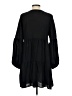 Unbranded Solid Black Casual Dress Size S - photo 2