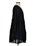 Unbranded Solid Black Casual Dress Size S - photo 4