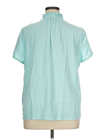 Crown & Ivy Short Sleeve Blouse (view 2)