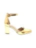 Ankis Gold Heels Size 7 - photo 1