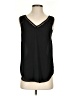 ASOS 100% Polyester Black Sleeveless Blouse Size 4 - photo 1