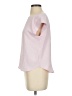 Ann Taylor 100% Polyester Pink Short Sleeve Blouse Size XS - photo 5