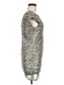 Heartloom 100% Polyester Metallic Silver Cocktail Dress Size M - photo 4