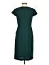 Ann Taylor 100% Polyester Solid Teal Casual Dress Size 2 - photo 2