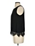 Cupcakes & Cashmere 100% Polyester Black Sleeveless Blouse Size S - photo 5