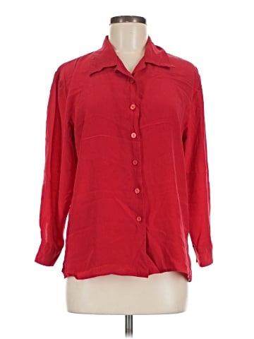 Suchada 3/4 Sleeve Silk Top (view 1)