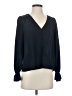 Joie 100% Polyester Black Long Sleeve Blouse Size XS - photo 1