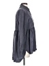 Zara 100% Lyocell Gray Long Sleeve Blouse Size S - photo 4