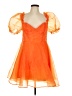 Shein Orange Cocktail Dress Size 12 - photo 1