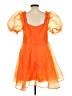 Shein Orange Cocktail Dress Size 12 - photo 2