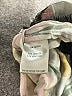 John Mark Print Silver Long Sleeve Blouse Size M - photo 8