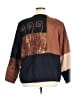 Indigo Moon Print Brown Jacket Size 1X - photo 2