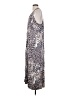 Lovestitch 100% Rayon Animal Print Silver Casual Dress Size S - photo 5
