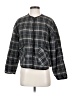 Zara 100% Polyester Plaid Gray Jacket Size XS - photo 1