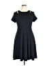 Lane Bryant Solid Black Casual Dress Size 14 (1) - photo 1